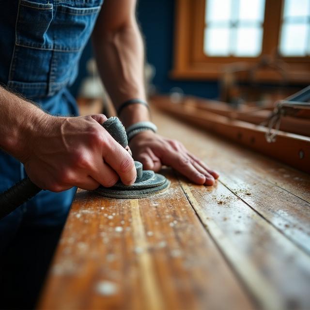 Classic wooden yacht restoration